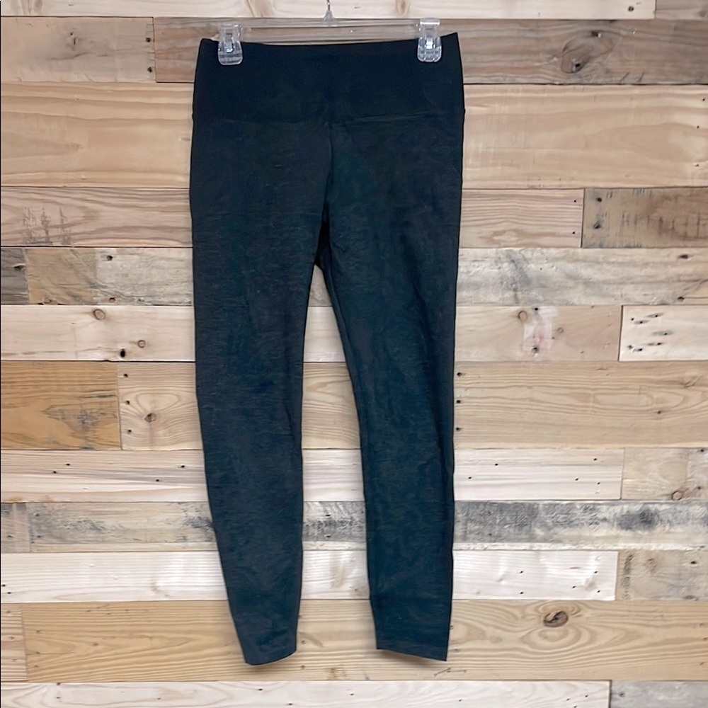 Banana Republic size Medium Charcoal Wide Waistband Thick Stretchy Leggings